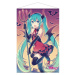 Plátěný plakát Vocaloid - Miku Hatsune #2 (Demon Suit) 60 x 90 cm