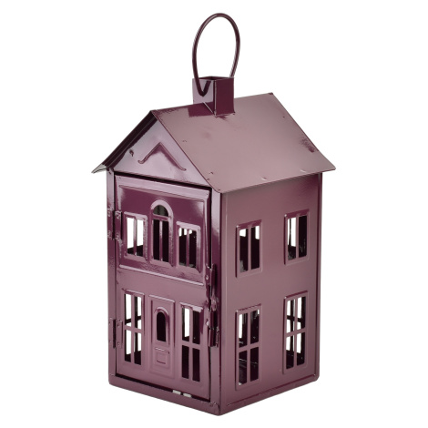 Fialové vánoční dekorace