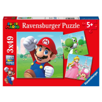 Ravensburger Puzzle 051861 Super Mario 3x49 dílků