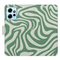 iSaprio Flip pouzdro Zebra Green 02 pro Xiaomi Redmi Note 12 5G