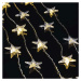 EMOS LED vánoční závěs – hvězdy, 120×90cm, vnitřní, teplá b., č. ZY2263 Teplá bílá