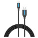 Kabel Vention USB 2.0 A to Micro-B 3A cable 0.25m COLBC black
