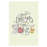 Umělecký tisk Tom and Jerry - Sweet dreams, 26.7x40 cm