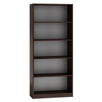 Shoptop Knihovna SEGREGATORY R80 tmavě hnědá