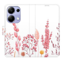 iSaprio flip pouzdro Pink Flowers 03 pro Xiaomi Redmi Note 13 Pro