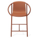 Plastová barová židle v cihlové barvě 90 cm Ringo – Umbra