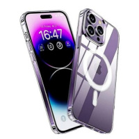 TopQ Clear Magnetic iPhone 16 Pro Max pevný průhledný 128066