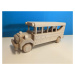 Gaboni 92251 Dřevěný autobus, 30 x 10 x 12 cm