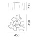 Artemide LOGICO MINI stropní 3X120° 0693020A