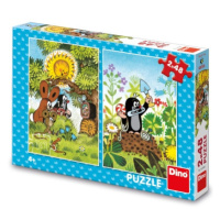 Puzzle Krtek s přáteli 2x48 dílků DINO