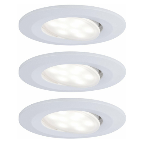 PAULMANN Vestavné svítidlo LED Calla kruhové 3x6,5W bílá mat výklopné 999.31 P 99931