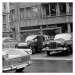 Fotografie Street scene at Alstertor street in Hamburg, Germany 1960s, 40 × 40 cm