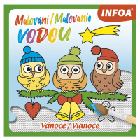 Malování vodou - Vánoce