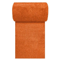 Běhoun koberec Portofino oranžový v šíři 120 cm