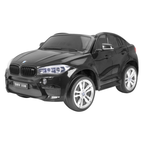 Elektrické autíčko BMW X6 M dvoumístné XXL lakované černé