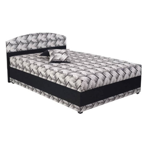 Čalouněná postel Helen s úložným prostorem a matrací Rozměr: 120x200 cm, Potahová látka: GOMES8