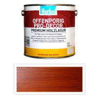 HERBOL Offenporig Pro Decor - univerzální lazura na dřevo 2.5 l Mahagon 8407
