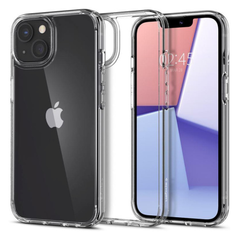 Ochranný kryt Spigen Crystal Hybrid crystal clear pro Apple iPhone 13, transparentní