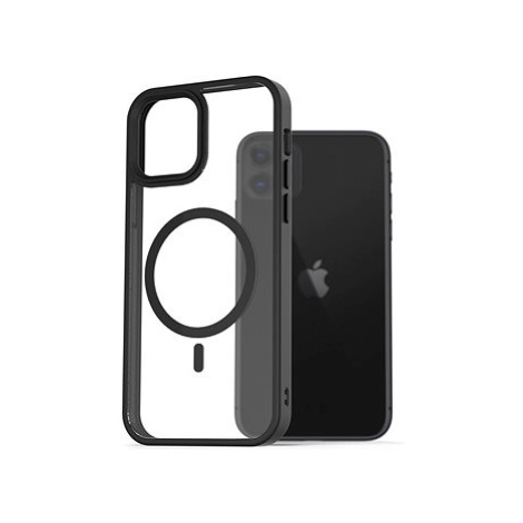 AlzaGuard Clear TPU Case Compatible with Magsafe pro iPhone 11 černé