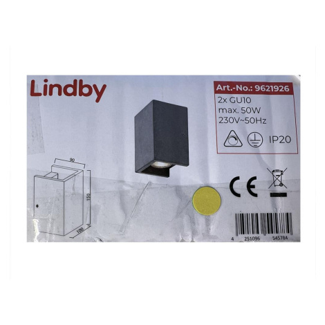 Lindby Lindby - Nástěnné svítidlo GERDA 2xGU10/50W/230V