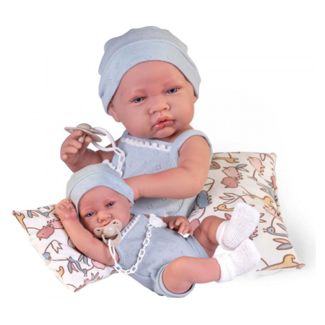 Antonio Juan 50409 Lui - realistická panenka miminko s celovinylovým tělem - 42 cm
