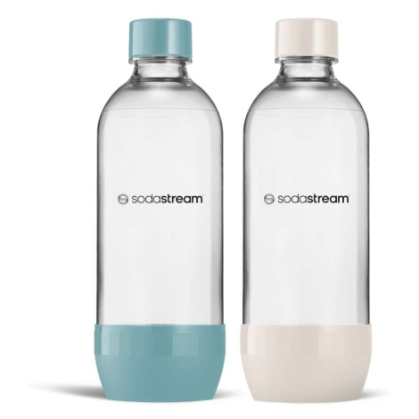 SodaStream Příslušenství - Láhev 1 l, 2 ks, modrá/béžová 42007123