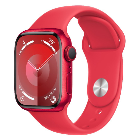 Apple Watch Series 9 GPS 41mm (PRODUCT)RED hliníkové pouzdro s (PRODUCT)RED sportovním řemínkem 