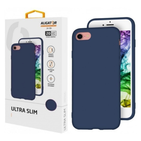 Silikonové pouzdro ALIGATOR Ultra Slim pro Apple iPhone 12 Pro Max, modrá