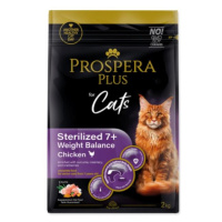 Prospera Plus Sterilizované 7+ Kurča Váhová rovnováha 2kg