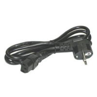 OEM napájecí kabel 230V k PC černý 1.8m