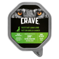 Crave Adult Dog paštika - jehněčí & hovězí (7 x 150 g)