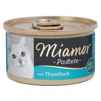 Miamor paštika pro kočky 12 x 85 g - tuňák
