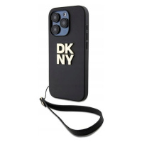 Dkny DKHCP15LPBSWSK iPhone 15 Pro 6.1 černá/black hardcase Wrist Strap St