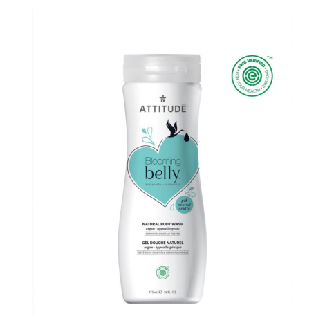 Attitude Přírodní tělové mýdlo nejen pro těhotné s arganem Blooming Belly 473ml