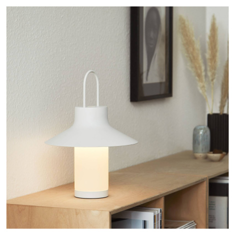 LOOM DESIGN LOOM DESIGN LED dobíjecí stolní lampa Shadow Large, bílá, IP65