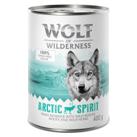 Wolf of Wilderness Adult 6 x 400 g - Arctic Spirit - sobí
