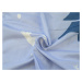 Bavlněné povlečení JELEN A STROM modré Rozměr povlečení: 2 ks 70 x 90 cm | 200 x 220 cm