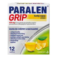 Paralen Grip Horký nápoj citron 12 sáčků