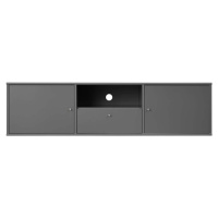 Antracitový TV stolek 161x42 cm Mistral – Hammel Furniture