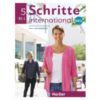 Schritte international Neu 5 Kursbuch + Arbeitsbuch mit Audio-CD Hueber Verlag