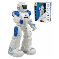 Zigybot VIKTOR IR Interaktivní robot ovládání pohybem ruky na baterie Modrý Světlo Zvuk