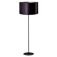 - Stojací lampa CANNES 1xE27/15W/230V pr. 45 cm černá/stříbrná