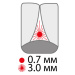 PARO Isola F mezizubní kartáčky 3,0 mm, 5ks