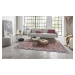 Nouristan - Hanse Home koberce Kusový koberec Asmar 104004 Bordeaux/Red - 80x150 cm