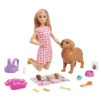 Mattel barbie® novorozená štěňátka blondýnka