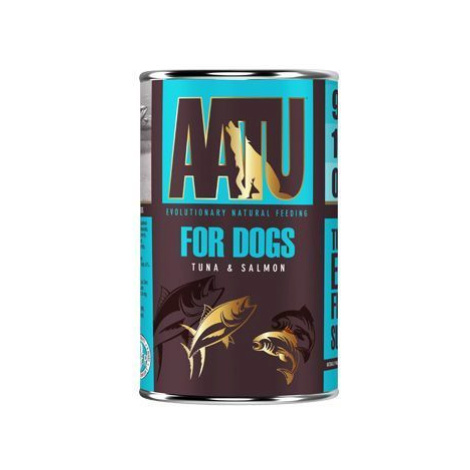 AATU Dog Tuna n Salmon konz. 400g + Množstevní sleva