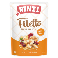 RINTI Filetto Pouch in Jelly 24 x 100 g - Kuřecí se srdcem