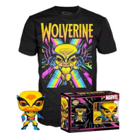 Funko POP! Marvel: Wolverine Blacklight & T-Shirt size S