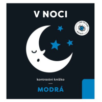 V noci - kontrastní knížka modrá