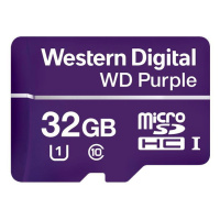 WDD032G1P0A - paměťová karta MicroSDHC 32GB, WD Purple